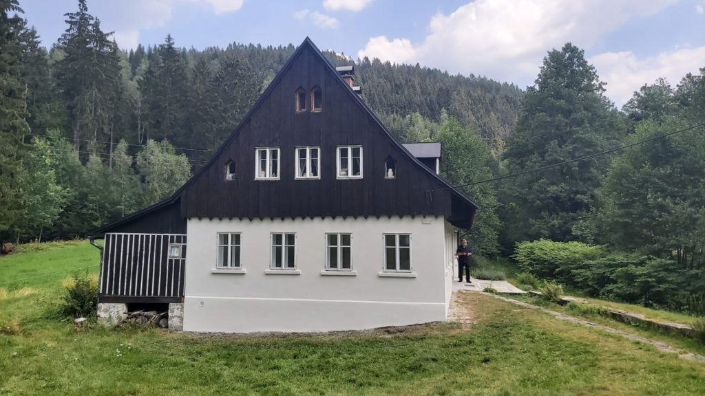 Dokončená stavba v Tanvaldu